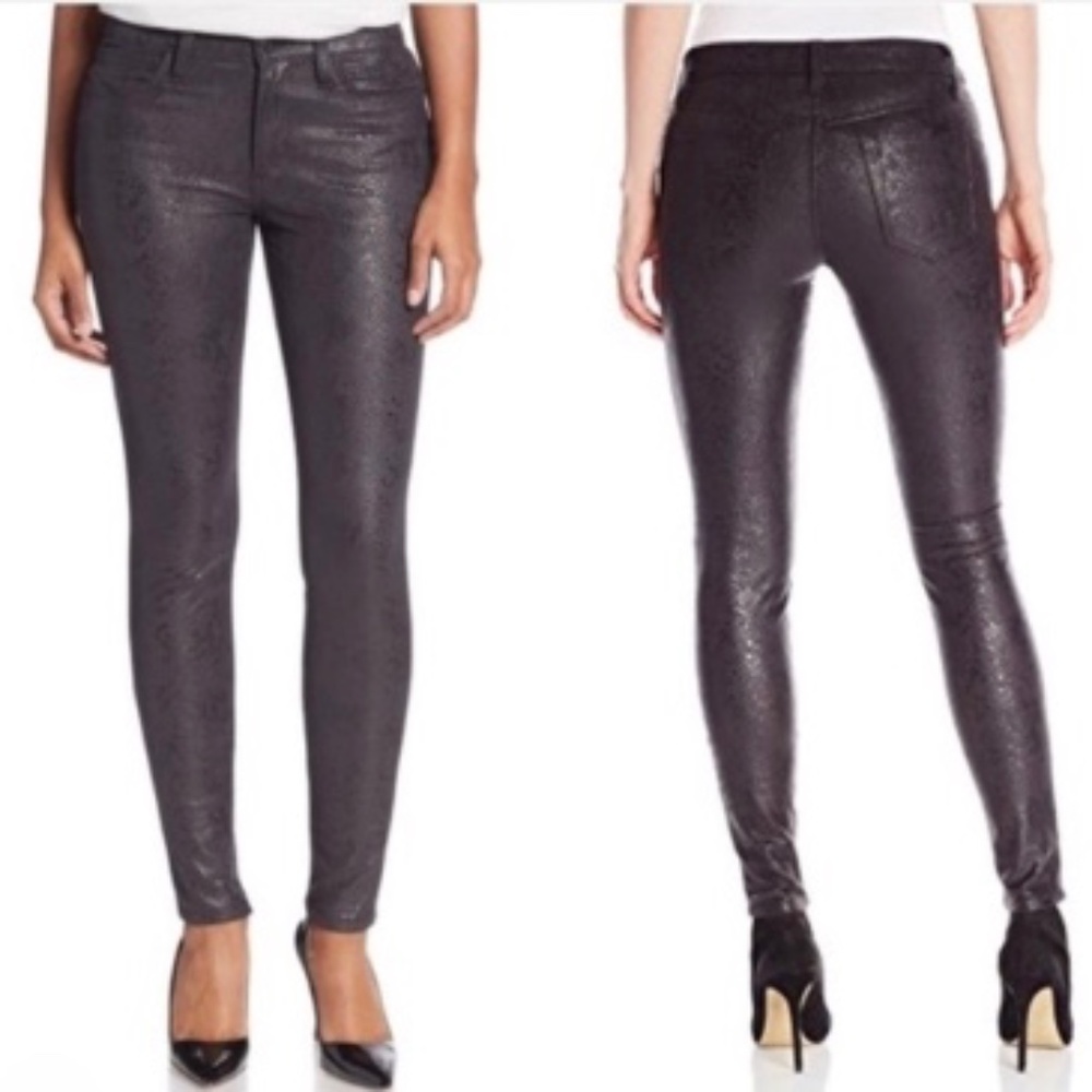 JOE'S Jeans Zina Snake Pattern Skinny Ankle Jeans